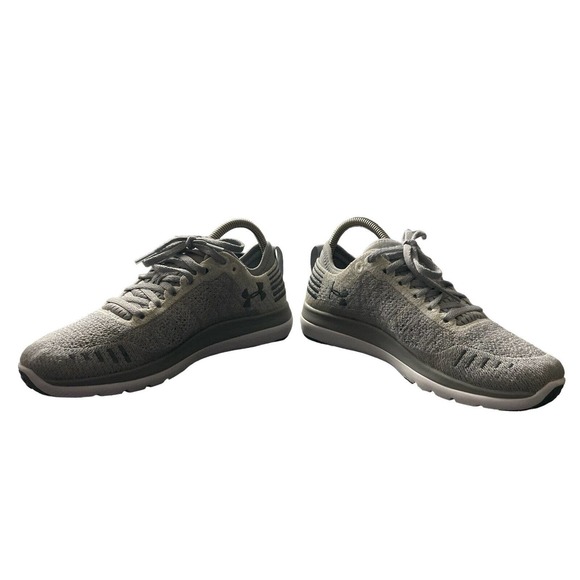 Under Armour Threadborne Fortis Running Sneakers Size 7.5 Gray - Picture 4 of 10
